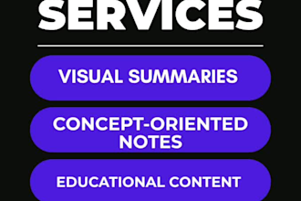 write clear academic explanations and educational content