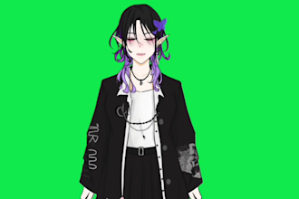 make an vtuber character with rigging