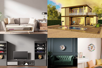 do interior design, 3d architectural design, 3d exterior model and rendering
