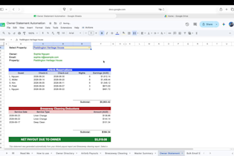 automate your airbnb owner statements in google sheets