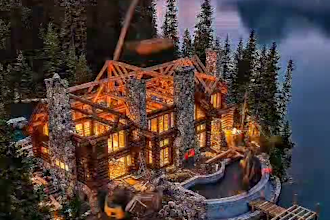 create a highly realistic ai construction timelapse video