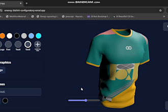 build 3d product configurator for web using three js