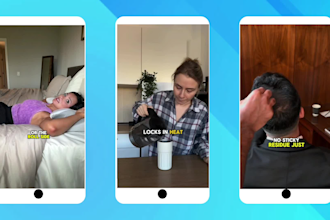 create viral tik tok video ads, facebook video ads with hook