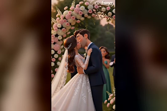 3d pixar ai romantic storytelling animation 3d ai proposal video ai love stories