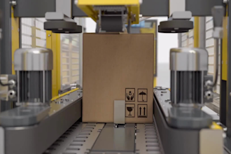 do 3d industrial machinery, 3d factory automation and robotics animation videos
