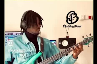 record clean groovy mix ready bass guitar for any genre