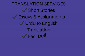 write fast short stories and complete assignments