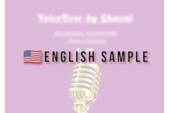 do professional bilingual urdu and english voiceover for ads and videos