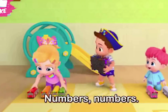l create animation learning videos, nursery rhymes and educational 3d kids video