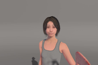 3d vtuber avatar vroid 3d model face tracking vrm fbx export files for streaming
