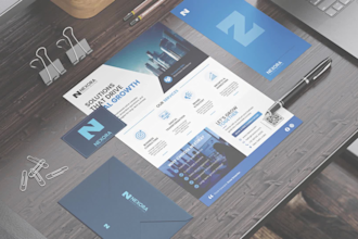 design corporate business flyer and company brochure