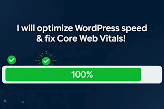 optimize wordpress speed and fix core web vitals