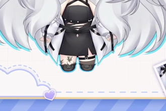 design and rig cute chibi live2d vtuber model with full rigging for streaming