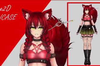 design and rigging your live2d vtuber model for vtube studio