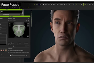 3d vtuber avatar vriod 3d model face tracking vrm fbx export files for streaming