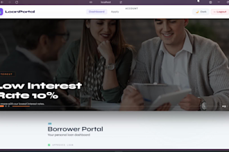 create portfolio website for developers and freelancers