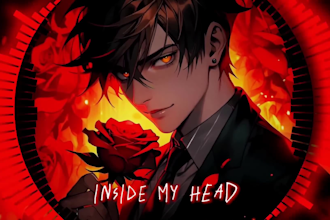 create ai anime nightcore lyrics video music visualizer