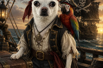 create an epic ai portrait of your dog or cat