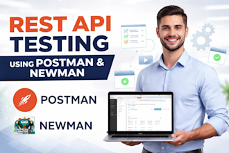 test API using postman and provide detailed report