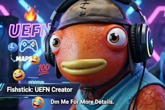 create high quality uefn fortnite maps ready to publish