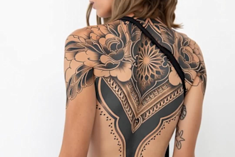 create your custom geometric, ornamental or dotwork tattoo design