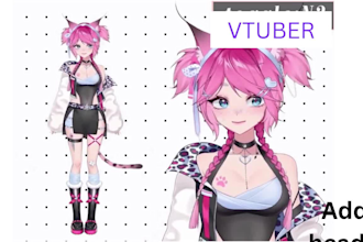 do live2d rigging for vtuber model with vbridger and vtuber studio physic