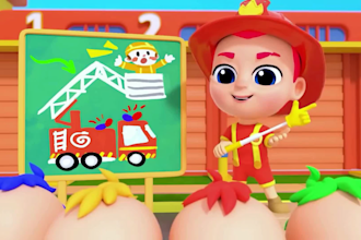 make kids learning animation for kids, kids educational and nursery rhymes video