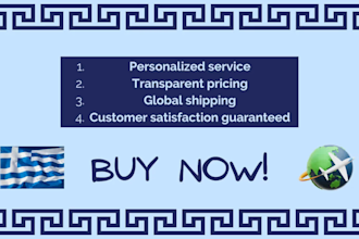 buy and ship any items from usa,uk,france to you any country