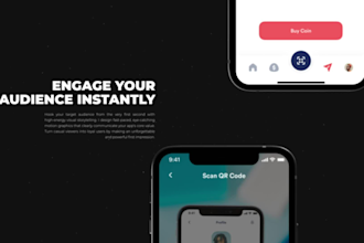 create a unique app promo video