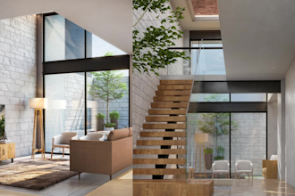 create interior and exterior renders