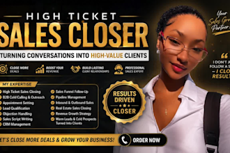 be sales closer commission sales cold caller sales rep appointment setter mlm hr
