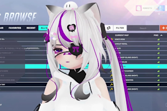 design and rig high quality live2d nsfw vtuber model 2d vtuber rigging for vtube
