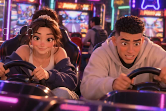 3d pixar style ai animation 3d storytelling romantic ai video pixar animation