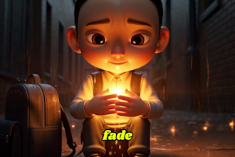 create 3d pixar ai animation, ai video, pixar style ai animation video
