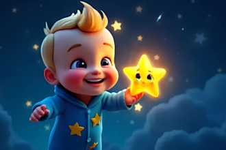 create 3d ai animated kids videos, nursery rhymes and music videos