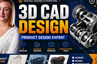 do 3d product modeling 3d product rendering 3d cad rendering 3d rendering design