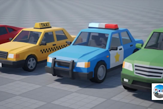 create all the 3d assets for you roblox games