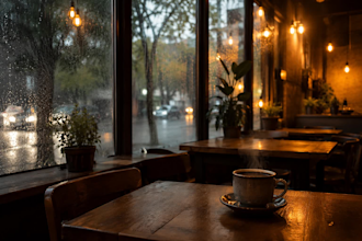 create a custom ambient youtube video with relaxing sounds and scenic visuals