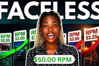 create high CPM faceless finance cash cow videos for youtube automation