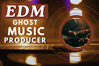 produce radio ready edm ghost production with full rights and stems