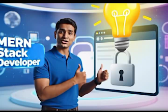 develop full stack applications   with full security