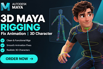 do 3d rigging in maya character animation modeling in maya and blender
