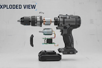 create exploded view and technical product assembly drawings