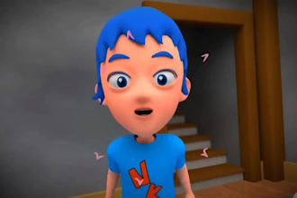 create 2d children animation kids video