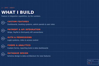 add custom features and API integrations to your laravel app