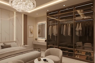 create realistic interior design for houses apartments
