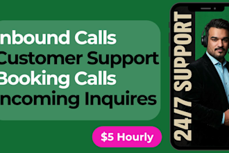be your dedicated inbound and outbound call center agent for customer support