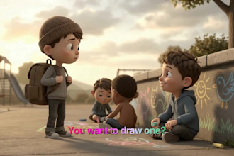 flow animate video,character animation ,2d animation, logo animated