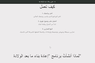 design a professional arabic shopify ecommerce store