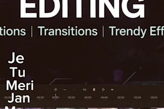 edit aesthetic reels and short videos with captions